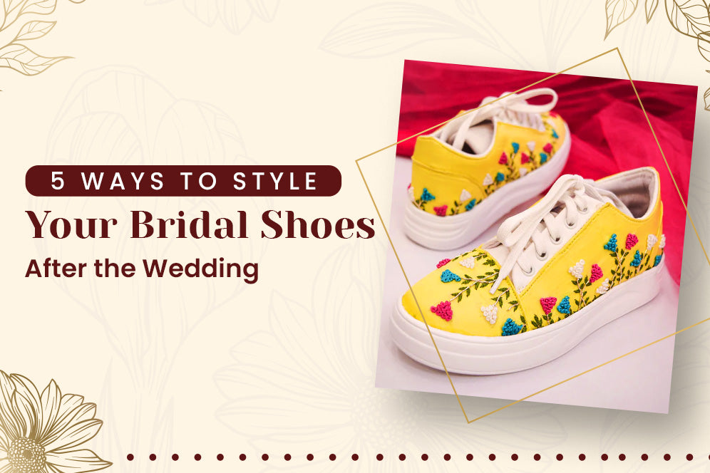 ways to style Bridal Shoes