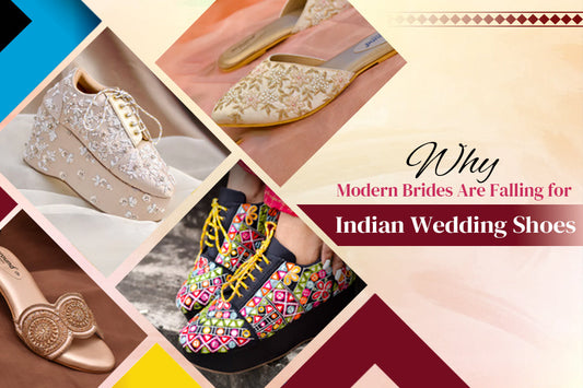 Indian Bridal Shoes that Modern Brides loves 