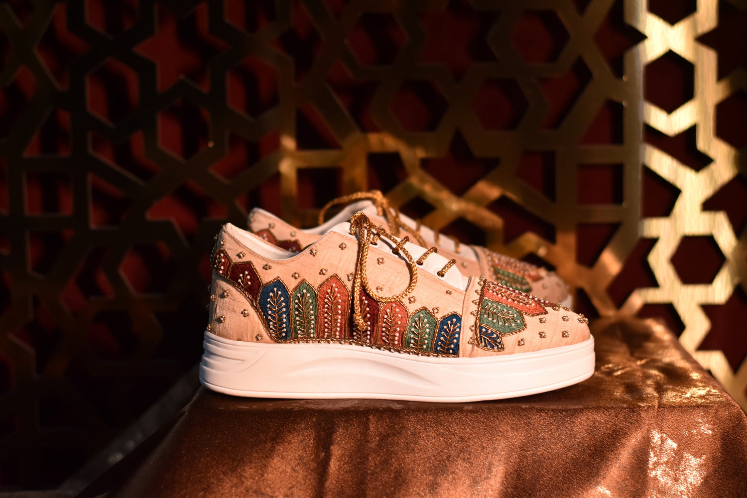 Designer sneaker and wedges collection inspired from Middle East