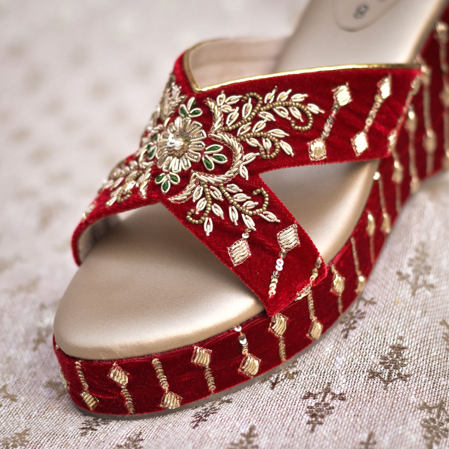 High quality wedding heels for Indian brides