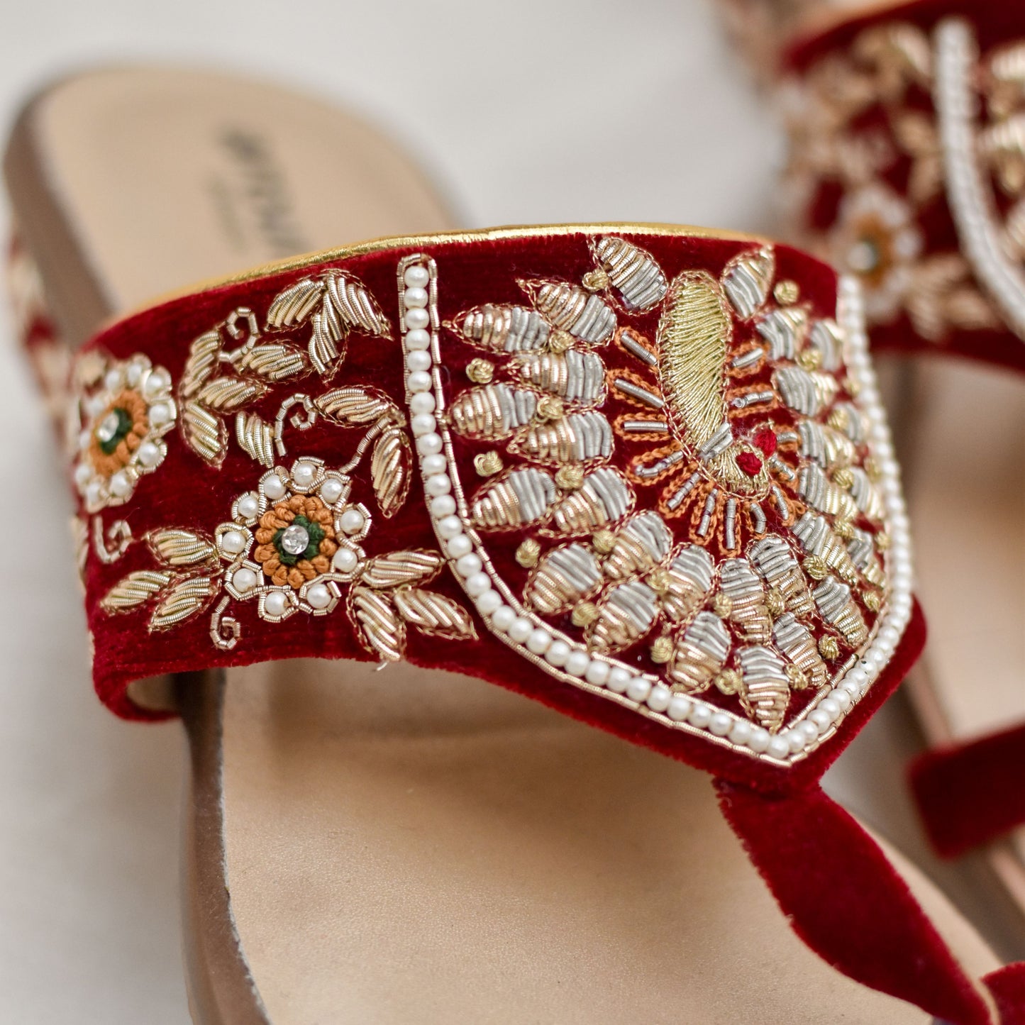 Falguni Kolhapuris | Velvet Bridal Flats