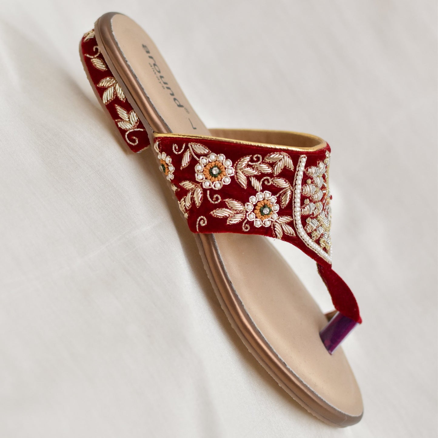 Falguni Kolhapuris | Velvet Bridal Flats