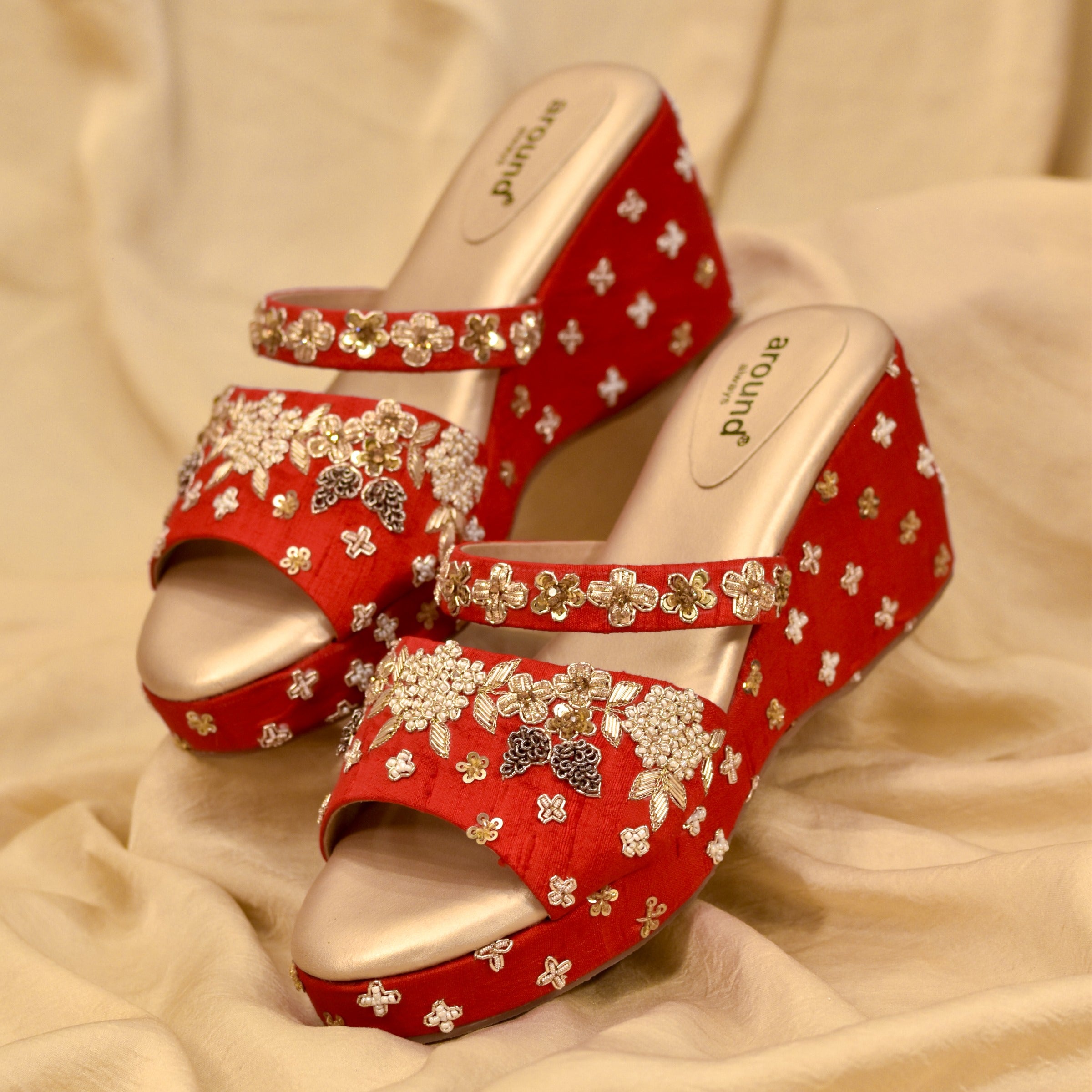 Faith red wedges online