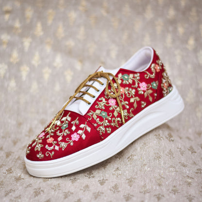 Indian wedding sneakers for brides globally