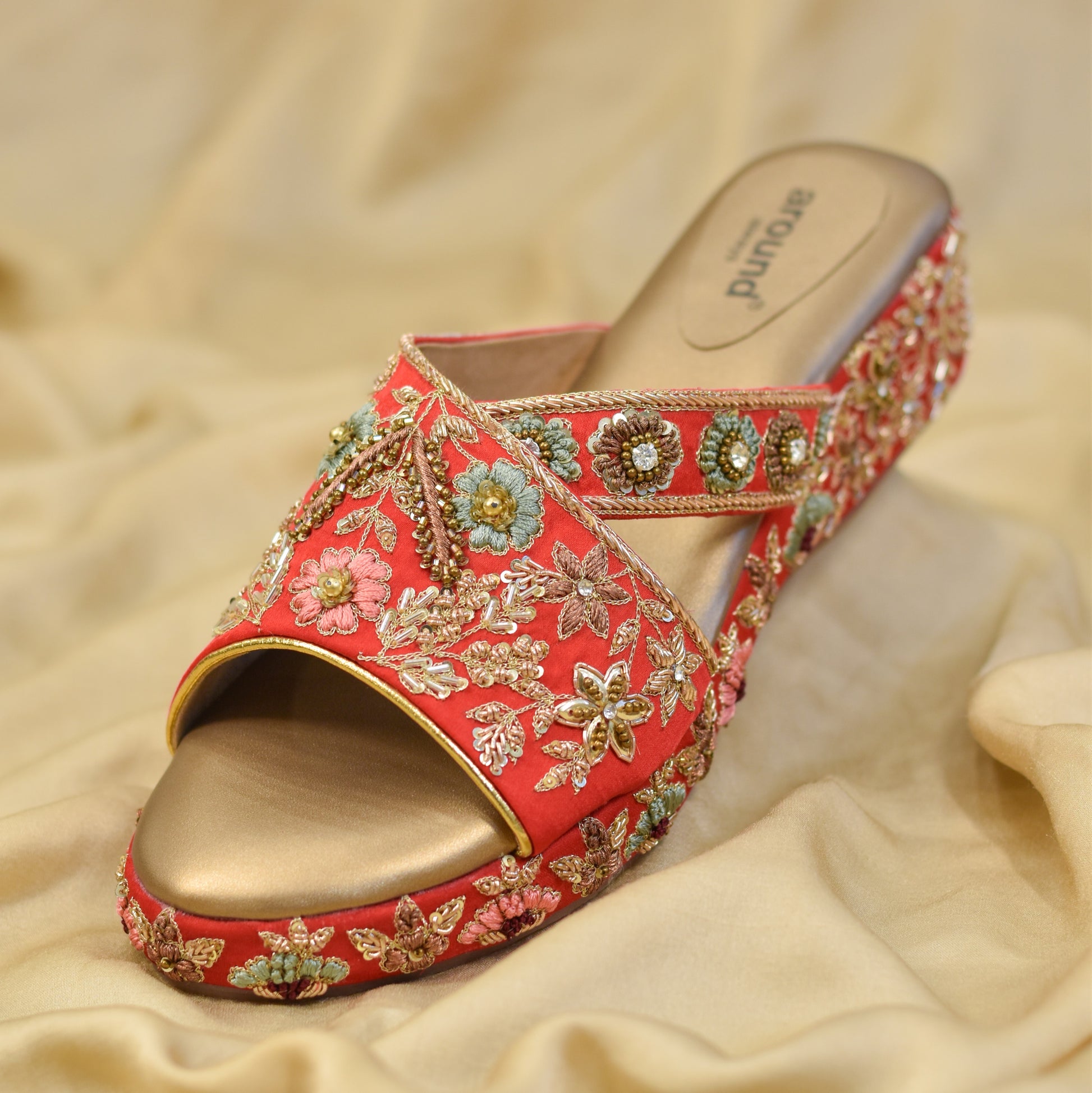 Handmade premium bridal footwear with global shipping