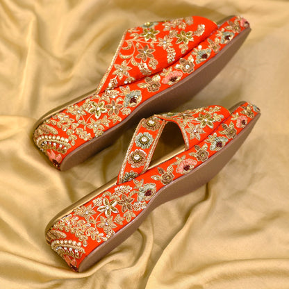 Indian cultural shoes for weddings worldwide