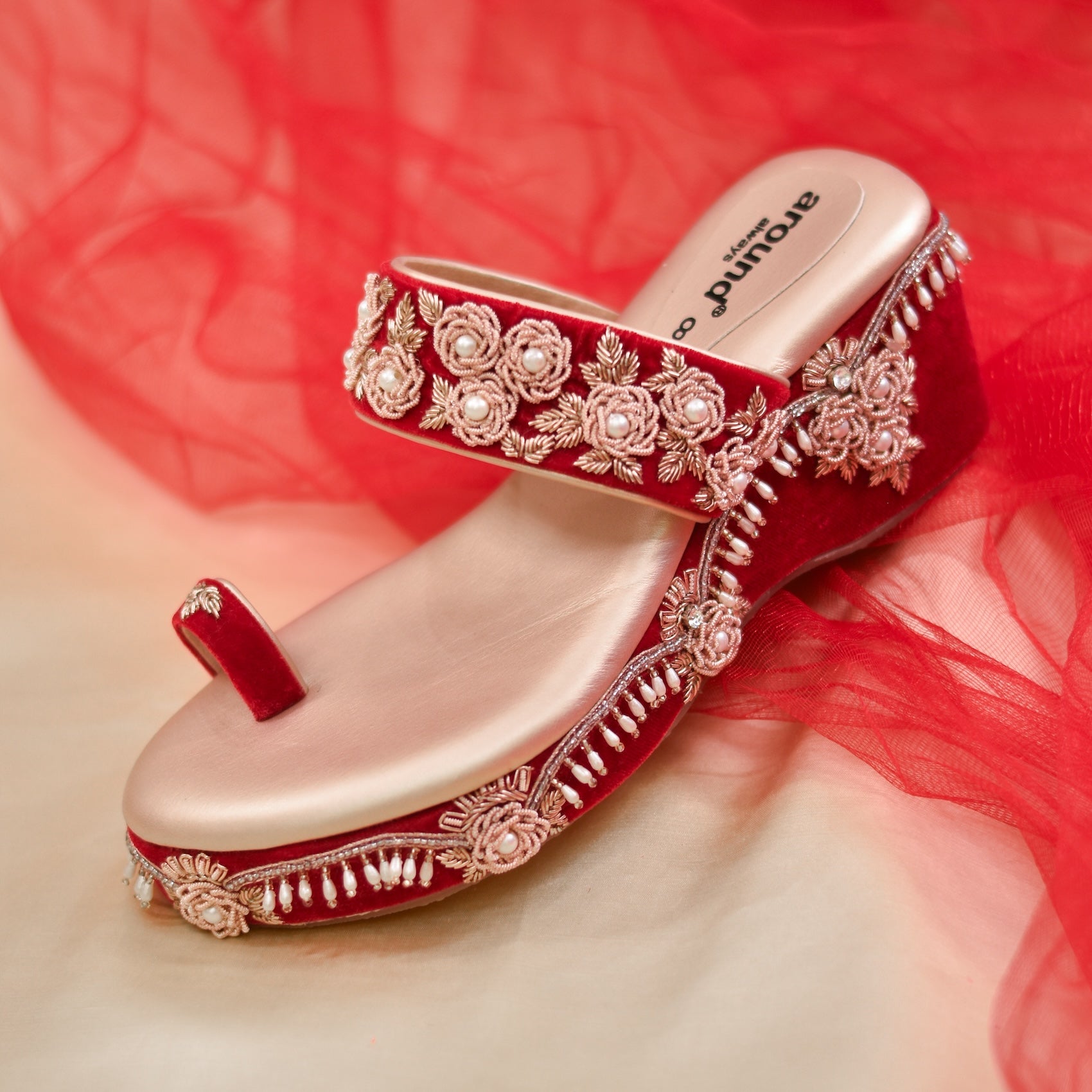 Latest bridal chappal design outlet