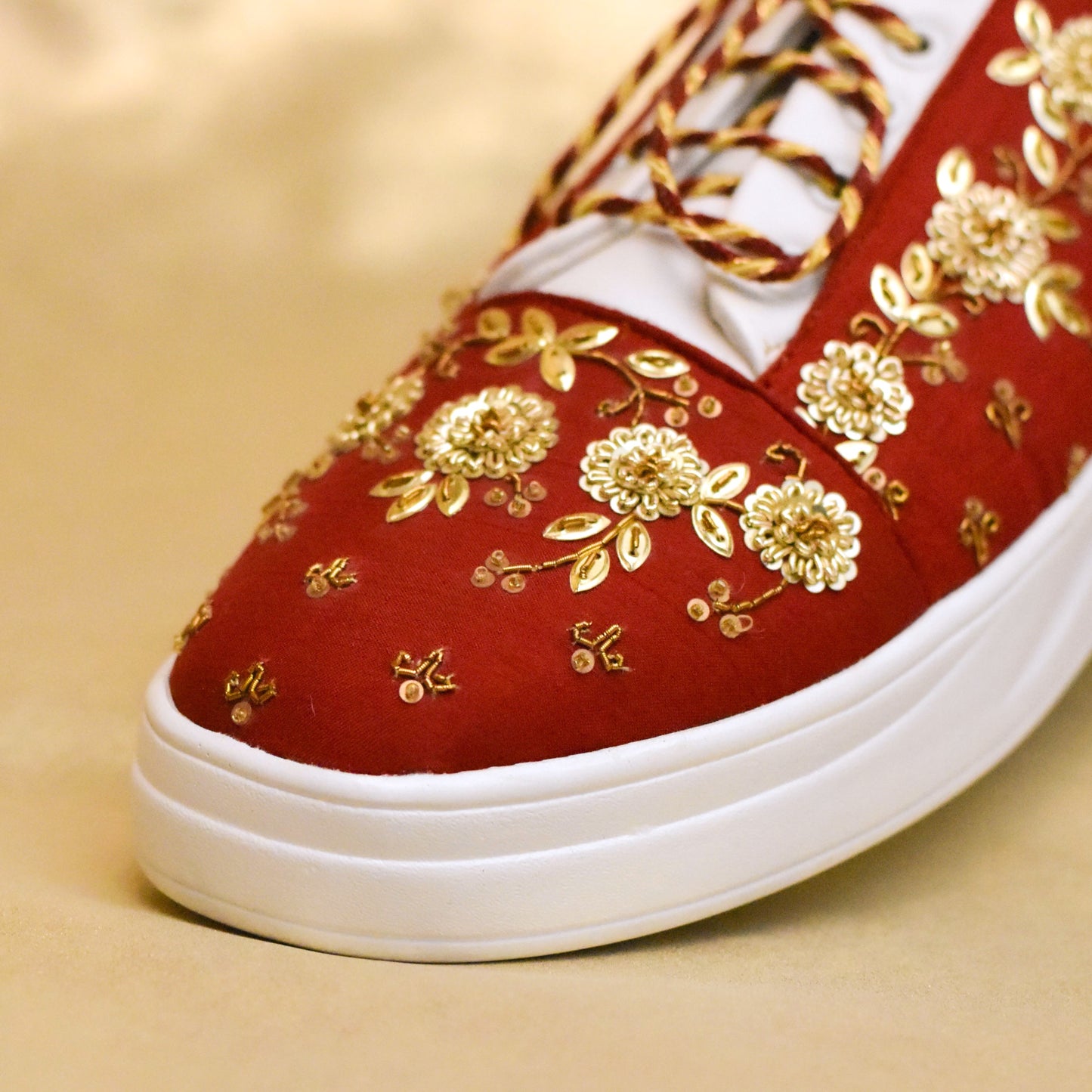 Bridal Sneakers for Traditional Indian sarees and lehenga