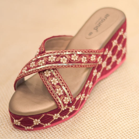 Gulshan White Sandals  Perfect Shoes for a Christian Bride – aroundalways