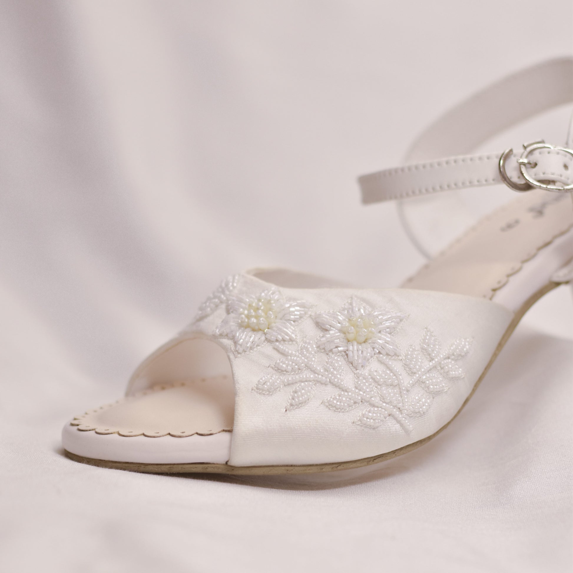 Beaded sandals for Christian wedding functions