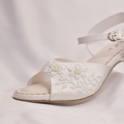 Beaded sandals for Christian wedding functions