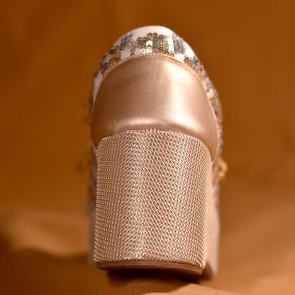 High Heel Comfortable Sneakers for Trendy Brides 