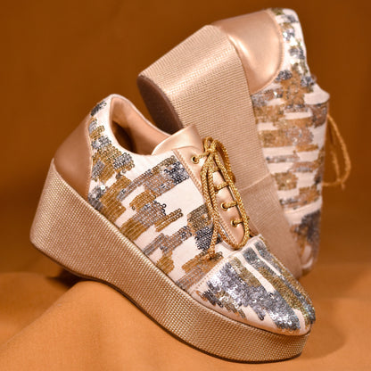 Premium Wedding Sneaker Wedges for Bride's mother and sister