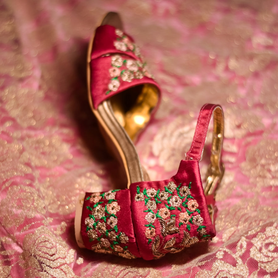 Elegant Spanish Style Wedding Inspiration at Rancho Las Lomas | Wedding  shoes, Wedding sandals, Pink wedding shoes