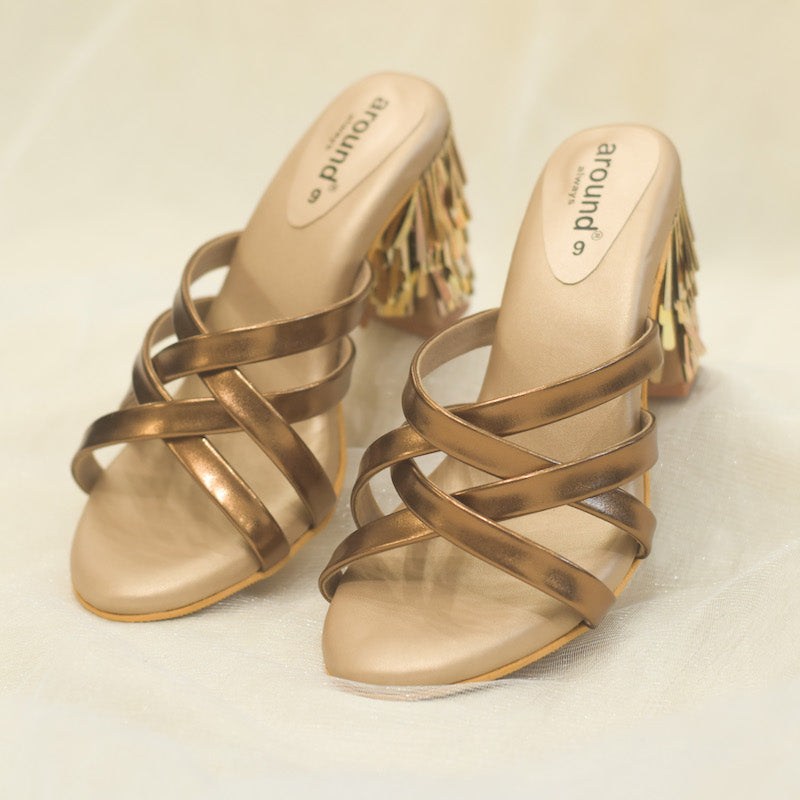 Buy Women's Celeste Women's Embellished Buckle Accent Sandals with Block  Heels Online | Centrepoint Kuwait