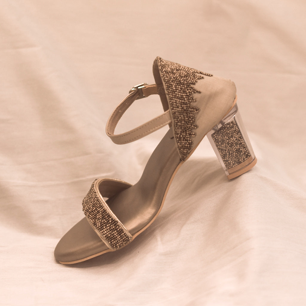 Strappy Transparent High Heel Pump Sandals For Women – Shopaholics