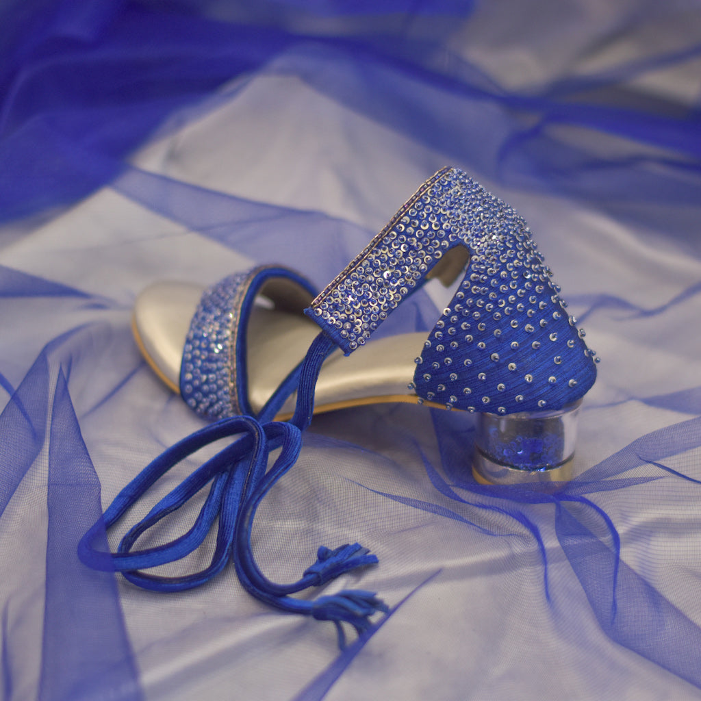 Luxury Blue Turquoise High Heels With Pearls And Rhinestones For Bridal  Fashion From Nancy1984, $74.05 | DHgate.Com